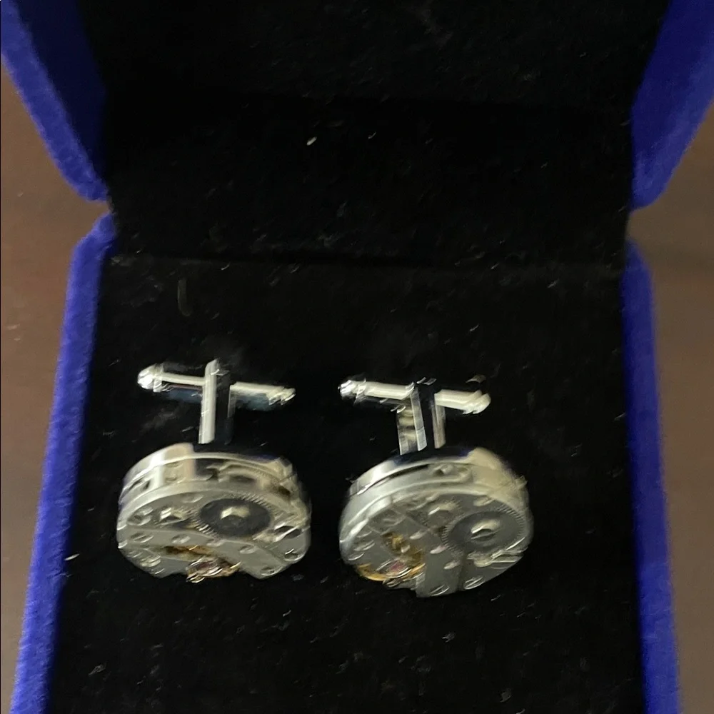 Steampunk Gear Cufflinks